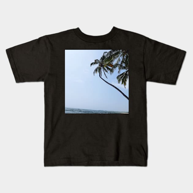 Palm trees Kids T-Shirt by Avivacreations